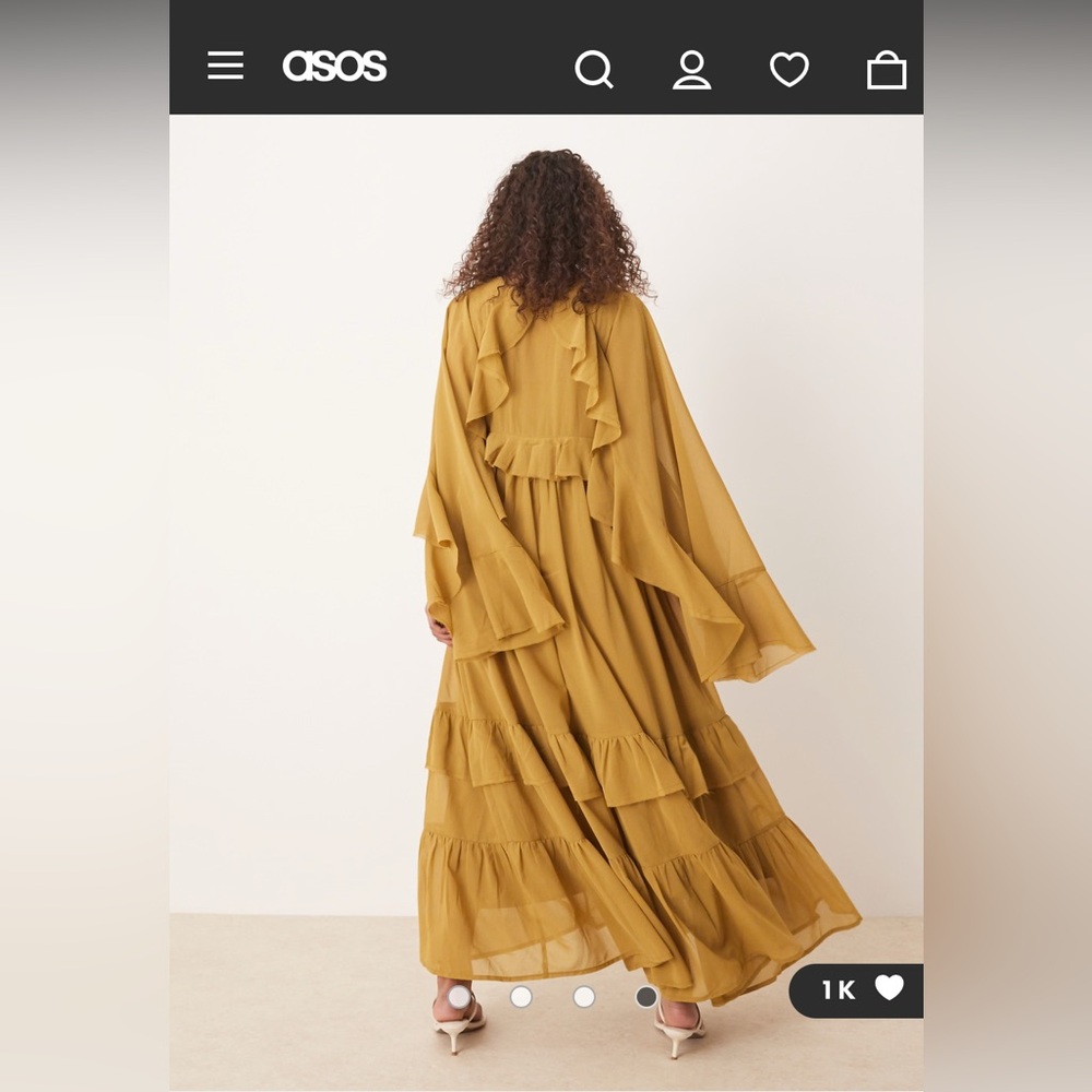 NWT. ASOS maxi dress